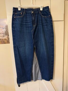 American Eagle ‘90s High-Rise maxi denim skirt with front slit